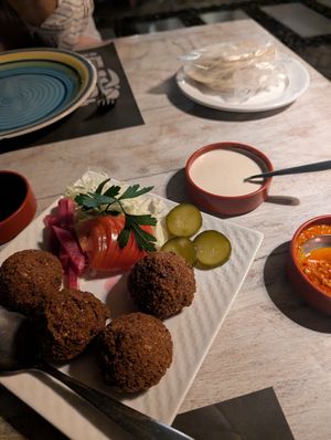 Falafel at The Phoenician Restaurant in Nairobi