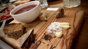 Borscht   at Kozak Homemade Ukrainian Food in Vancouver