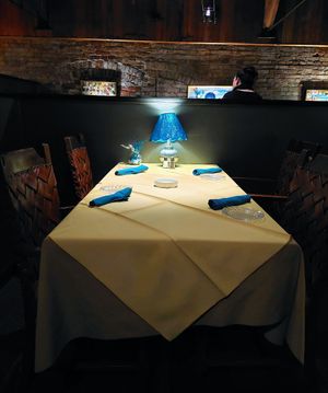 Beautiful romantic atmosphere at Judy's On Cherry in Reading