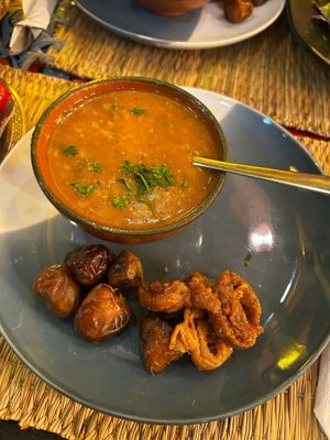   at Café Amornakoch in Marrakech