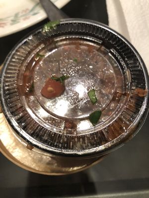 Spicy salsa   at Guac Time in Hicksville