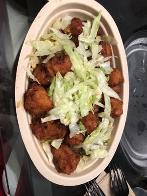 Guac burrito bowl (vegan) #vegan #cauliflower #mexicanrice  at Guac Time in Hicksville