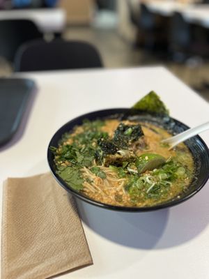 Thai Coconut Curry - Customized to Vegan  at Noodlepig in Grand Rapids
