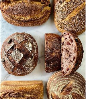 Vegan sourdough bread @IG brod.jp at Brød in Tokyo
