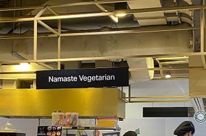 Easy to find on B1 in the food court   at Namaste Vegetarian in Phuket