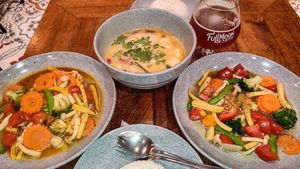 Dinner at Namaste Vegetarian in Phuket