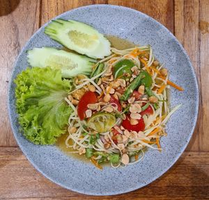 Papaya salad. 10/10. at Namaste Vegetarian in Phuket
