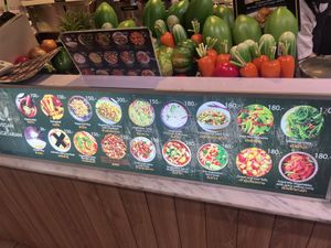 Thai dishes   at Namaste Vegetarian in Phuket