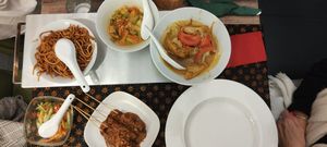 Vegan Indonesische rijsttafel at Indo Rasa in Haarlem