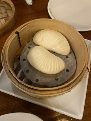 Lotus leaf bun #Veganuary at Tofu Vegan - Spitalfields in East London