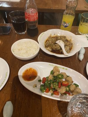   at Tofu Vegan - Spitalfields in East London