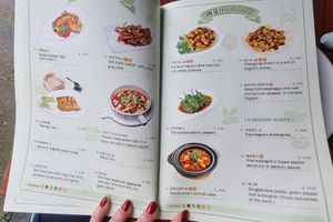 Menu 3 (Apr23) at Tofu Vegan - Spitalfields in East London