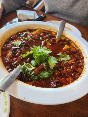 Chilli fisc at Tofu Vegan - Spitalfields in East London