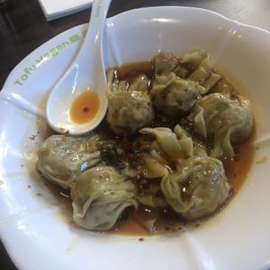 Wonton special   at Tofu Vegan - Spitalfields in East London