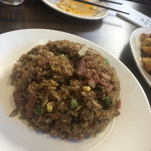 Special fried rice   at Tofu Vegan - Spitalfields in East London