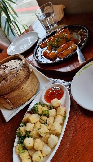 Favourites at Tofu Vegan - Spitalfields in East London