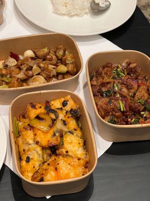 Yet another takeaway at our favourite place in London 💚🌱 at Tofu Vegan - Spitalfields in East London