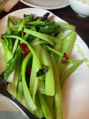 Mixed Vegetables of the Season   at Tofu Vegan - Spitalfields in East London