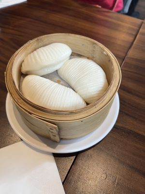 Extra Bao buns for the lamm for 6 of us   at Tofu Vegan - Spitalfields in East London