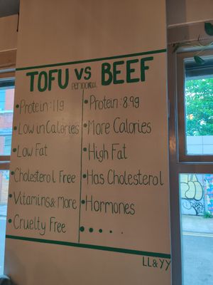  at Tofu Vegan - Spitalfields in East London