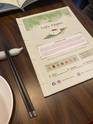 Tofu vegan (:  at Tofu Vegan - Spitalfields in East London