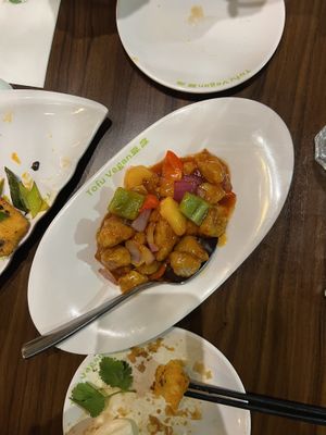   at Tofu Vegan - Spitalfields in East London