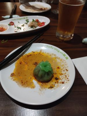 Assorted Dim Sum at Tofu Vegan - Spitalfields in East London