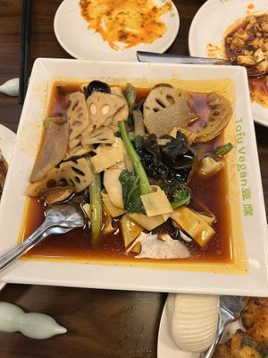   at Tofu Vegan - Spitalfields in East London