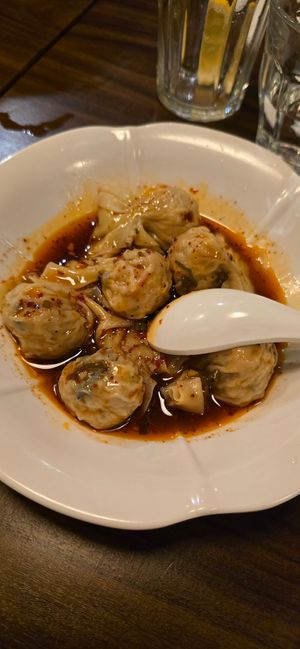 Wonton at Tofu Vegan - Spitalfields in East London