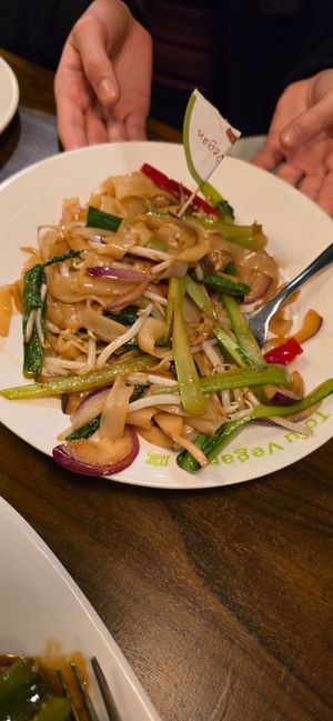 Noodles with veg (gluten free) at Tofu Vegan - Spitalfields in East London
