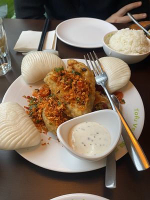   at Tofu Vegan - Spitalfields in East London