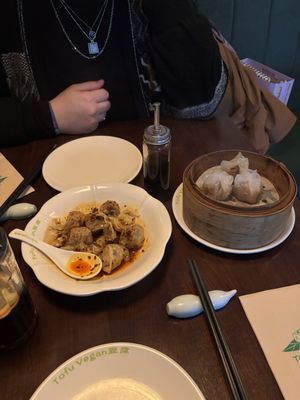   at Tofu Vegan - Spitalfields in East London