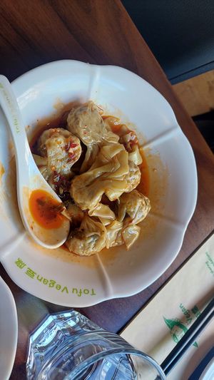 Wanton at Tofu Vegan - Spitalfields in East London