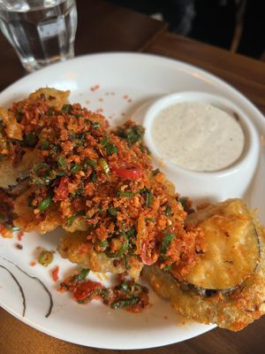 Aubergine   at Tofu Vegan - Spitalfields in East London