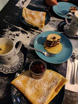 Crepés at Café Allerlei in Trier