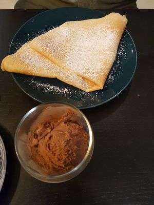 Crepe at Café Allerlei in Trier