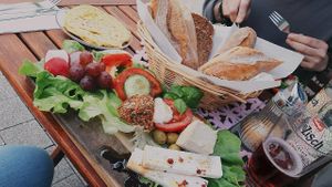 Amazing vegan cheeses at Café Allerlei in Trier