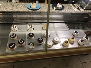 Cake counter  at Café Allerlei in Trier