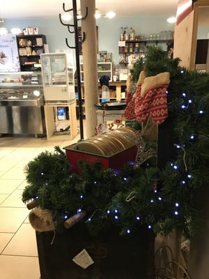 View from our table  at Café Allerlei in Trier