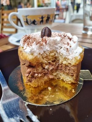 Coffee mini cake at Café Allerlei in Trier
