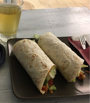 Spicy wrap  at Café Allerlei in Trier