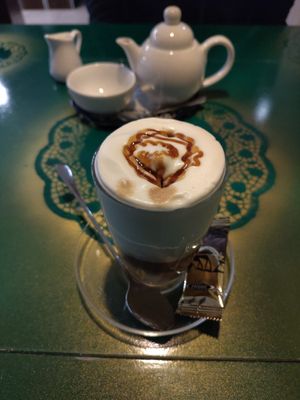 Karamell Latteccino at Café Allerlei in Trier