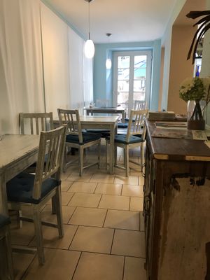 Inside at Café Allerlei in Trier