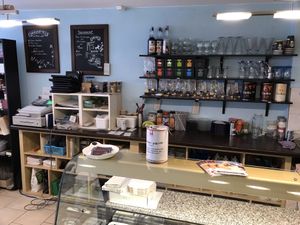 Counter at Café Allerlei in Trier