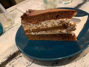 Vegan cake at Café Allerlei in Trier