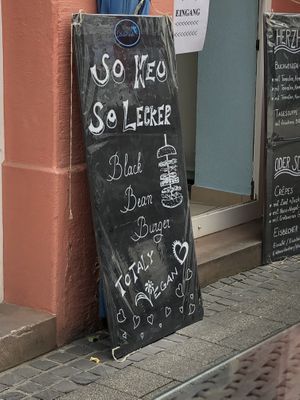 dish of the day at Café Allerlei in Trier