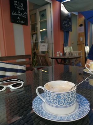 Cute tableware at Café Allerlei in Trier