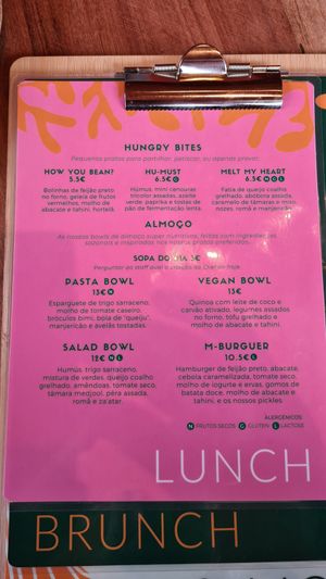 Vegan bowl, how you bean? , Hu-must at M Cafe in Carcavelos