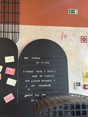   at M Cafe in Carcavelos