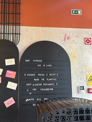   at M Cafe in Carcavelos